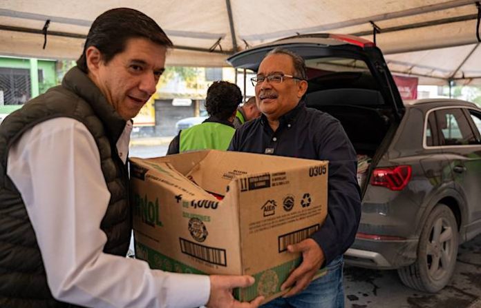 En apoyo a la ecología, continúa Escobedo con su campaña de reciclaje