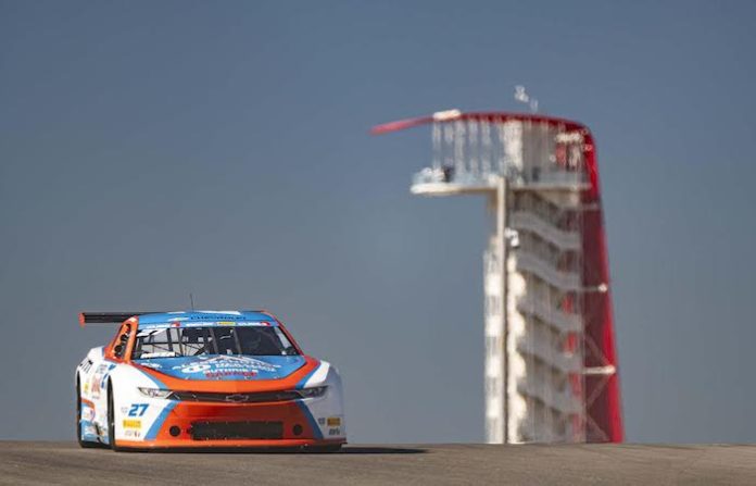 Helio Meza conquista el Circuito de las Américas en su debut en la Trans Am Series