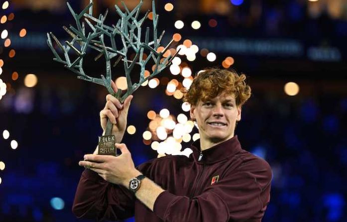 Sinner conquista su quinto Masters 1000 en París