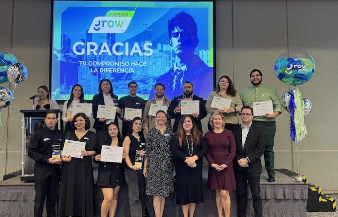 Reconoce CAINTRA a empresas que impulsan el talento joven con el Distintivo grow+ PC