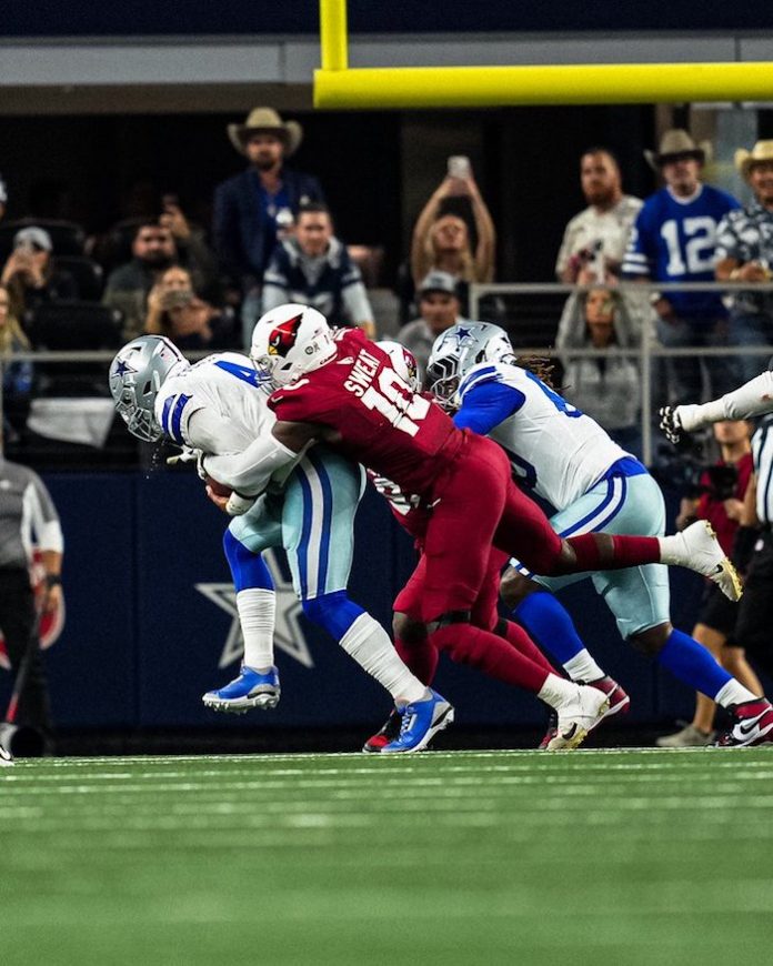 Cardenales sorprenden a los Vaqueros y cierran la semana nueve con triunfo 27-17