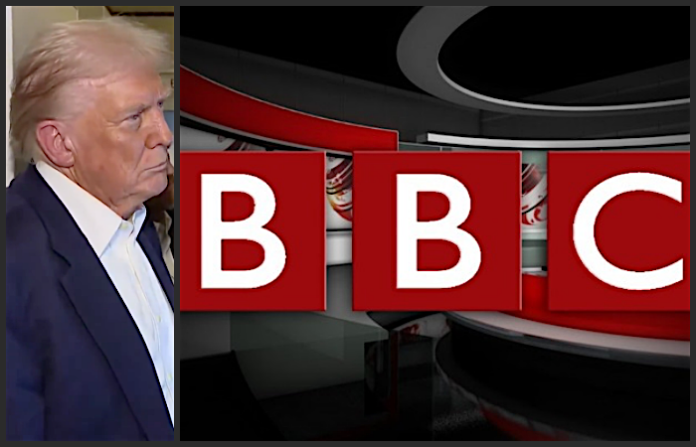 La BBC habría manipulado el discurso de Trump para ajustarlo a la narrativa de disturbios en el Capitolio, según medio
