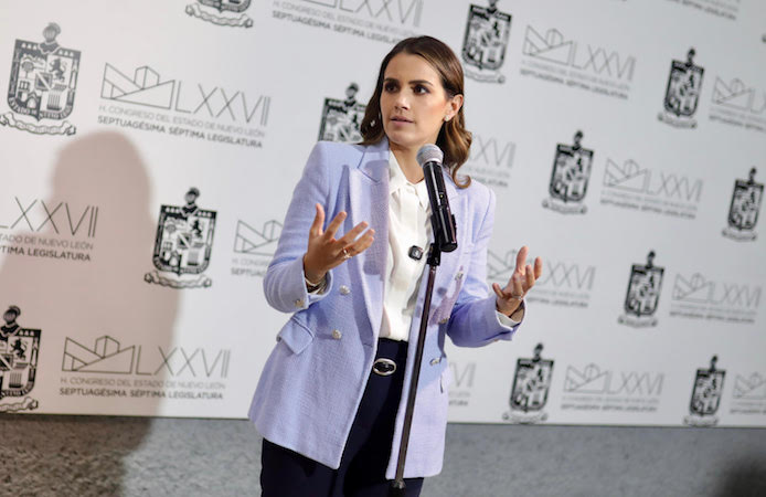 Lorena de la Garza exige un presupuesto 2026 justo y sin sesgos para los municipios de Nuevo León
