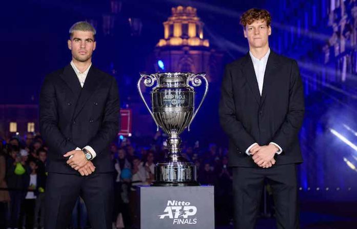 Alcaraz y Sinner ‘homenajean’ a Nadal y Federer