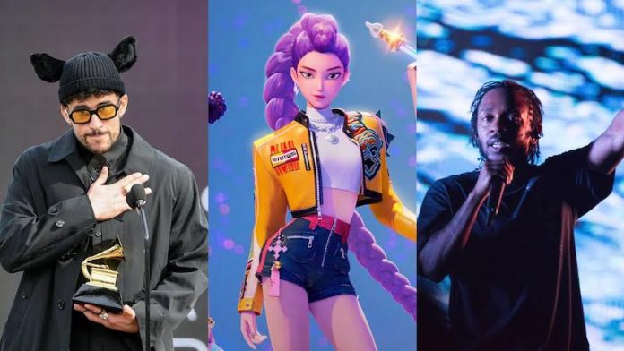 Grammys 2026: Kendrick Lamar lidera las nominaciones con Bad Bunny a punto de hacer historia & el Kpop haciéndose presente con HUNTR/X