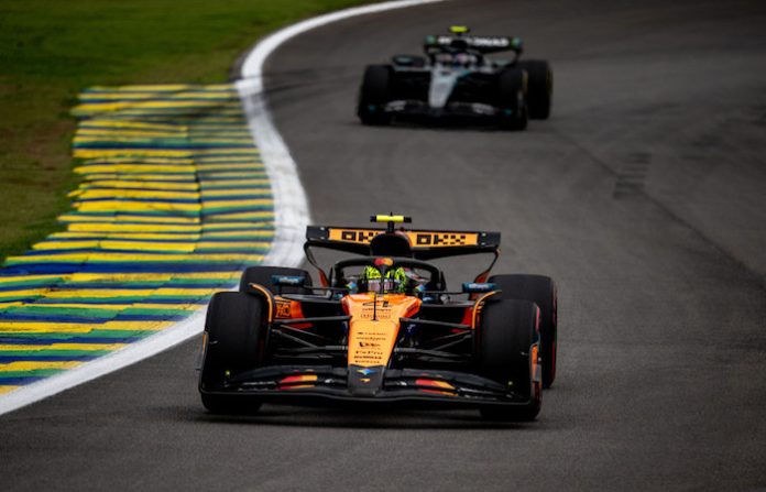 Norris da el golpe en Interlagos y deja a Verstappen hundido en la parrilla
