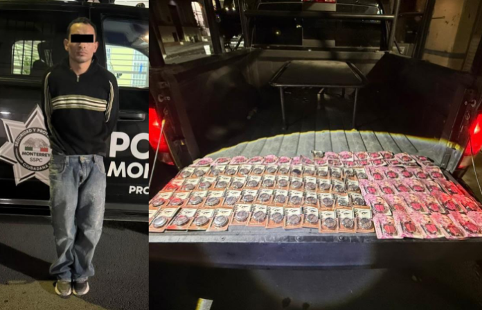 Detienen a “maquillista” nocturno por apropiarse de 100 piezas de cosméticos