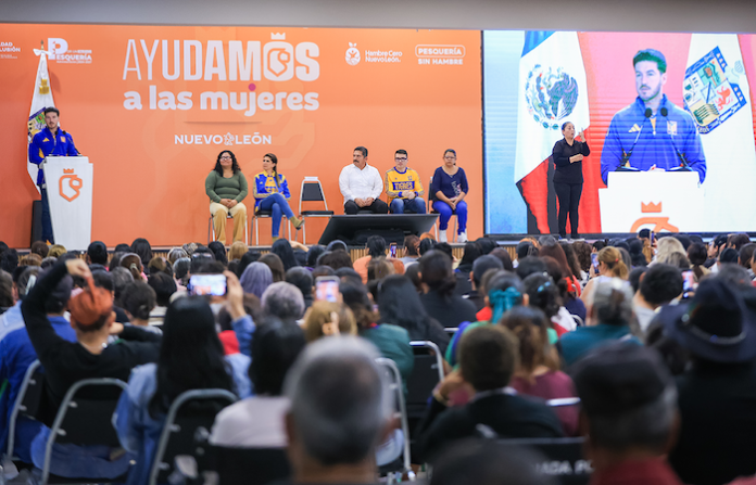 Impulsan a mujeres de Pesquería con apoyos directos y servicios integrales