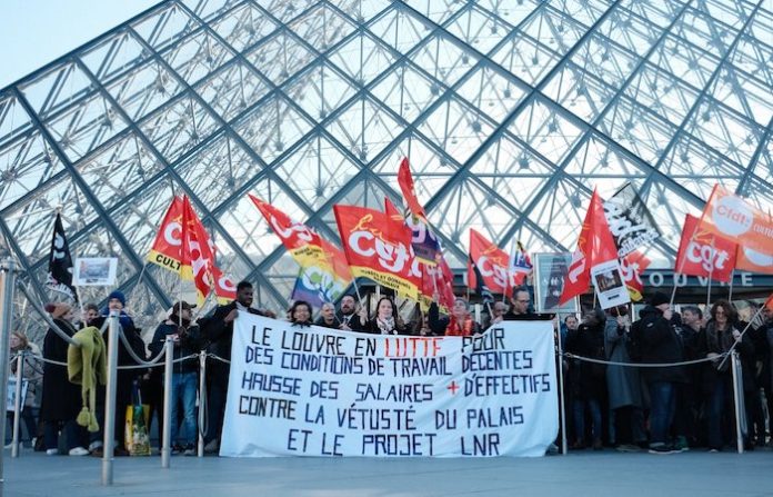 Louvre en huelga: el famoso museo cierra sus puertas por plazo indefinido