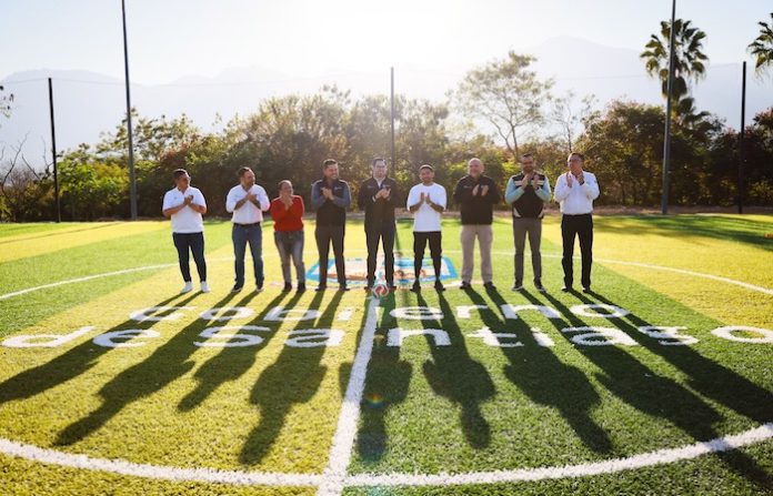 Santiago estrena cancha de Futbol 7 para impulsar el talento juvenil