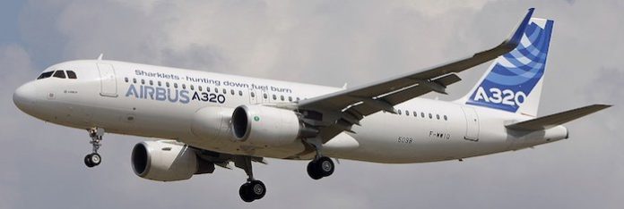 Airbus confirma “problemas de calidad” de los paneles metálicos de su avión A320