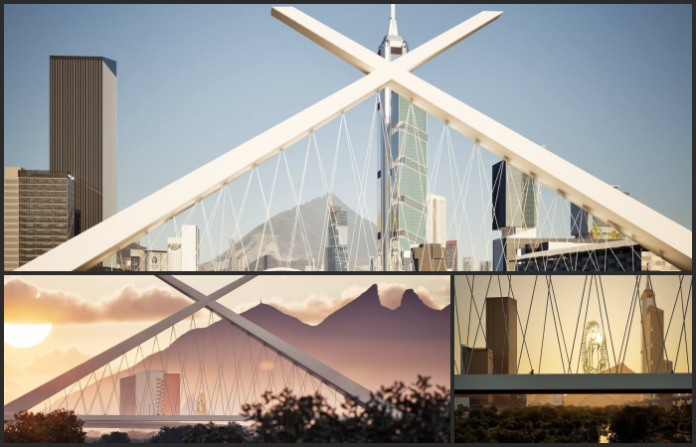 Arranca Samuel García construcción del Puente de la Virgen sobre el Río Santa Catarina