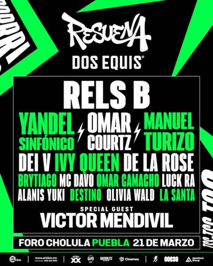 Regresa Resuena Dos Equis a Puebla con edición 2026 y cartel de figuras internacionales