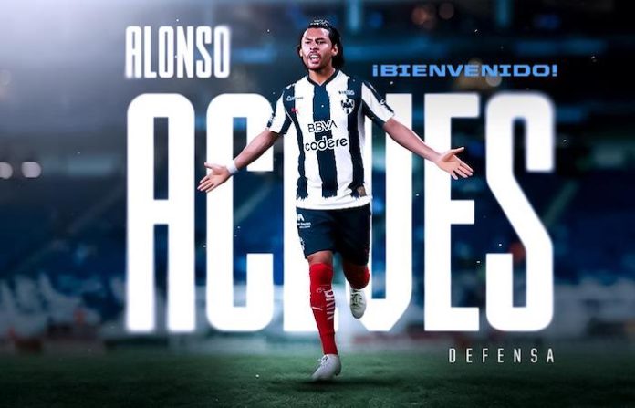 Rayados suma a Alonso Aceves para reforzar la zaga rumbo al Clausura 2026