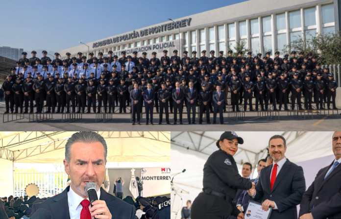 Monterrey suma 168 nuevos elementos y alista despliegue especial rumbo al Mundial FIF