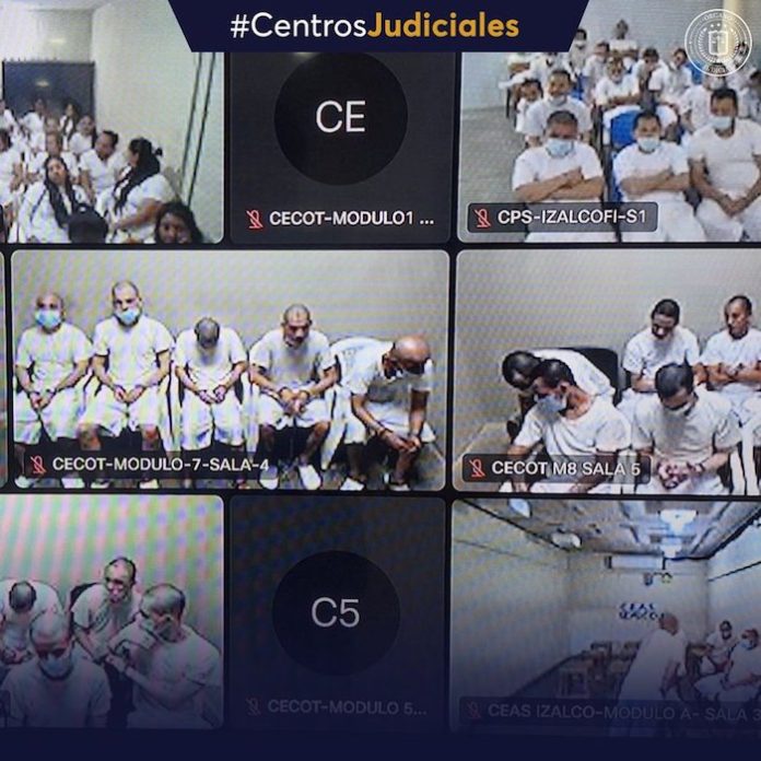 El Salvador impone condenas de hasta 1.000 años de prisión a miembros de la Mara Salvatrucha