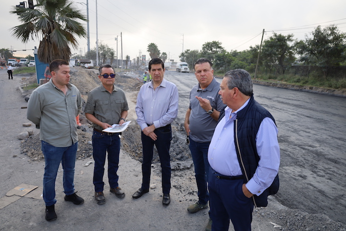 Escobedo acelera la modernización de la Carretera a Monclova