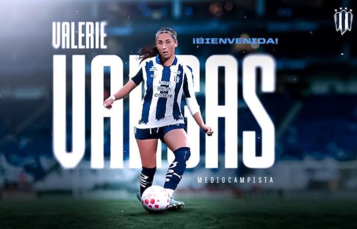 Rayadas suma a la joven mediocampista Valerie Vargas para el Clausura 2026