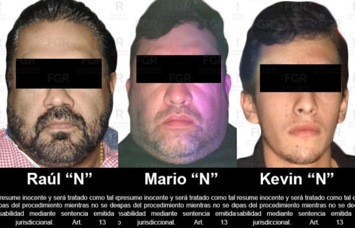 FGR lleva a proceso a tres presuntos integrantes de grupo criminal detenidos en Monterrey