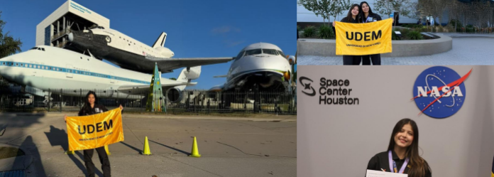 Dos estudiantes de la UDEM llevan su formación hasta los entrenamientos aeroespaciales de la NASA