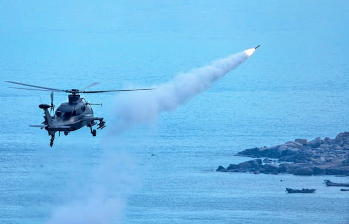 Video: China realiza ejercicios de fuego real al norte de Taiwán