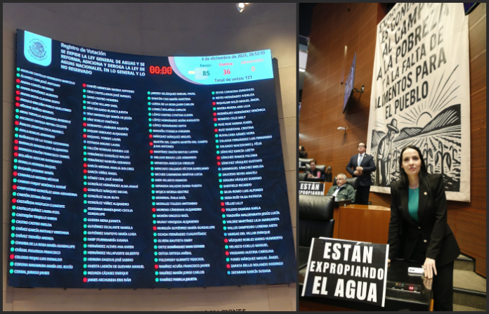 Entre acusaciones de uso político, el Senado aprueba la Ley General de Aguas