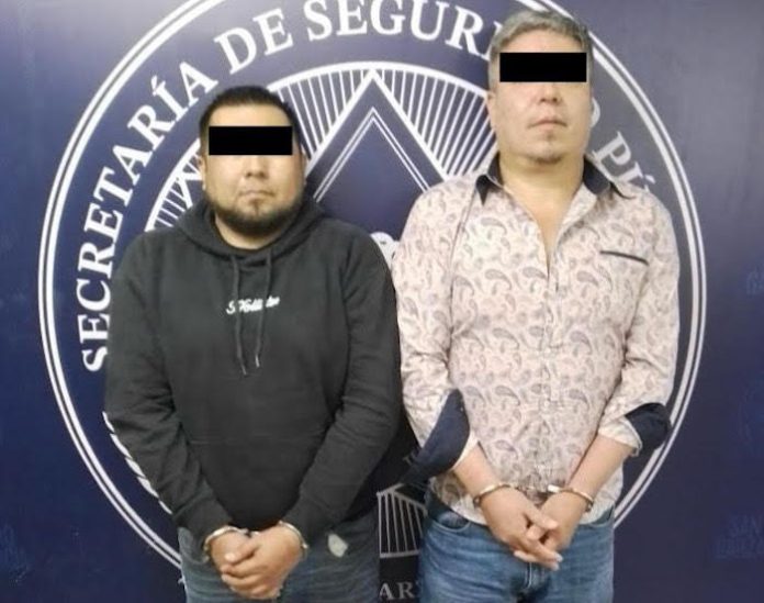 Policía de San Pedro frustra intento de privación de la libertad y detiene a dos sospechosos