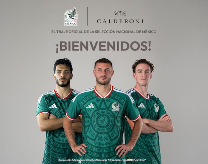 Calderoni vestirá a la Selección Mexicana rumbo a 2026 y apuesta por la elegancia como sello nacional
