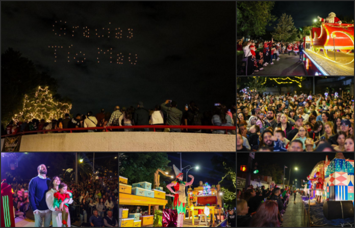 San Pedro celebra con éxito los desfiles navideños “Entre sueños y recuerdos”