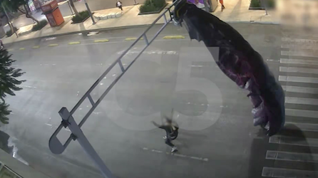 Video: Aterrizaje inesperado en la capital de México