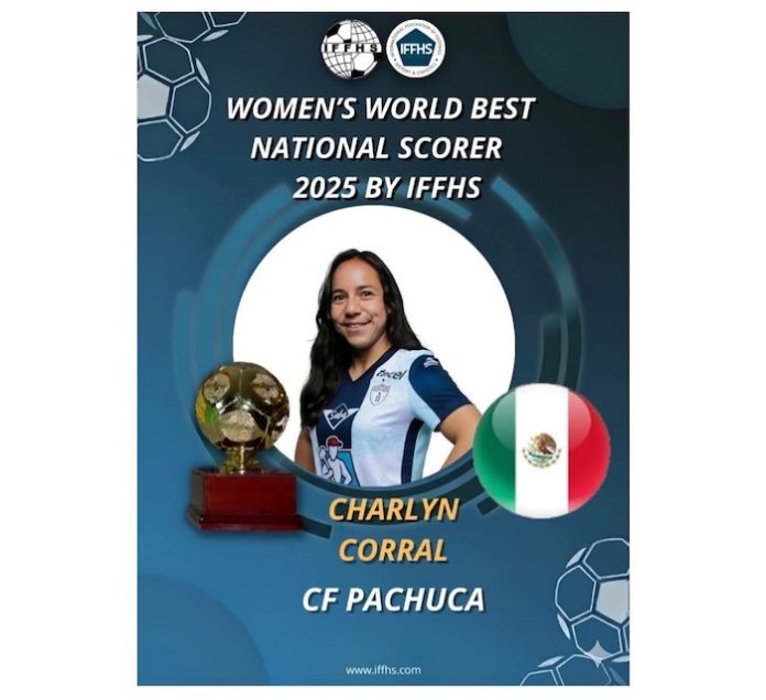 Charlyn Corral, la goleadora del mundo: México vuelve a la cima del futbol femenil