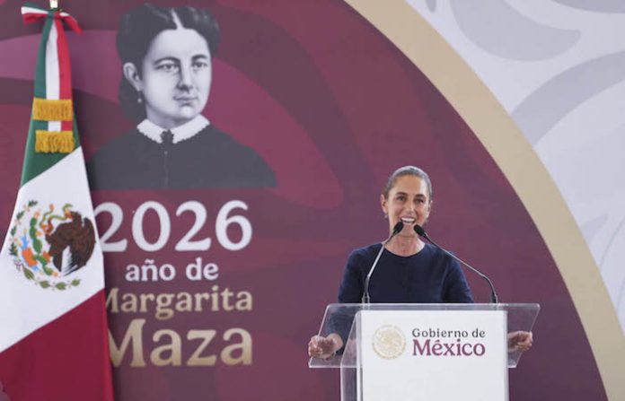 Plan Michoacán ya da resultados en seguridad y desarrollo, afirma Sheinbaum en Lázaro Cárdenas