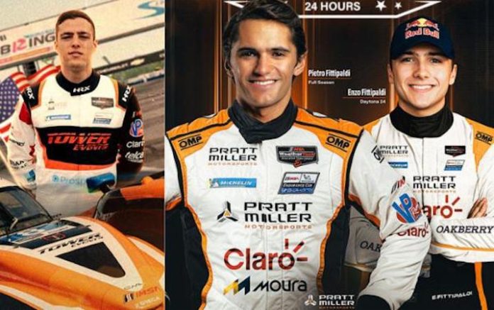Los Fittipaldi y Sebastián Álvarez lideran el inicio de temporada de Escudería Telmex Telcel en Daytona