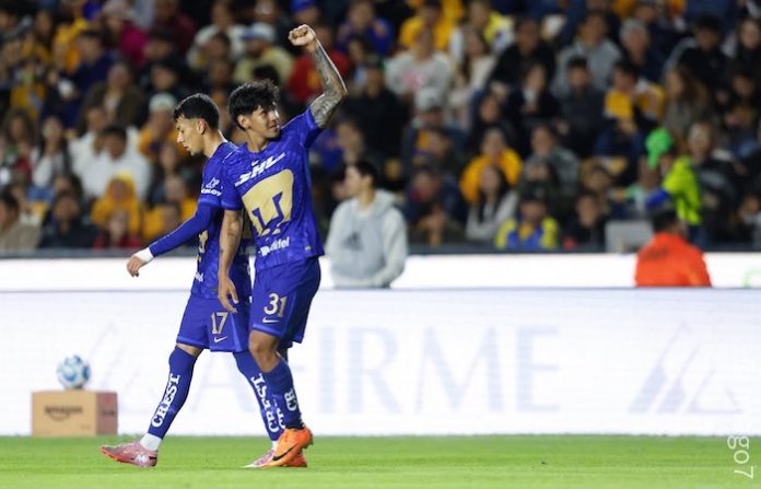 Pumas silencia el Volcán y frena a Tigres en su estreno como local