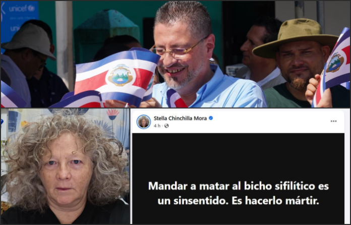 Inteligencia costarricense denuncia intento de asesinato contra el presidente Chaves, la supuesta acusada responde