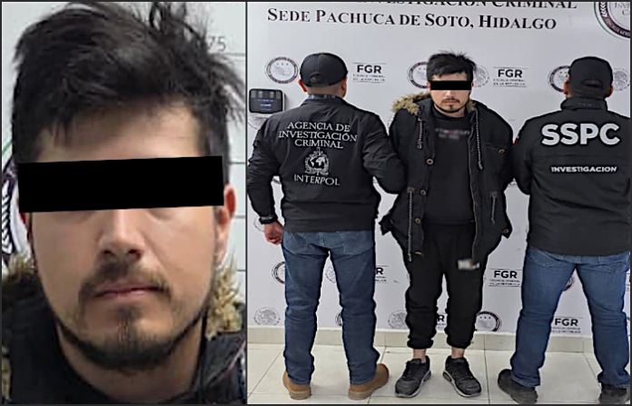 Cae en Hidalgo uno de los 10 criminales más buscados por el FBI