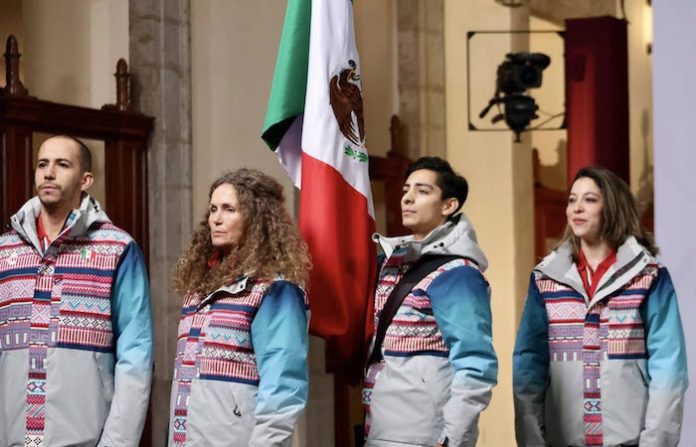 Delegación mexicana asiste a Milano-Cortina 2026 con cinco deportistas