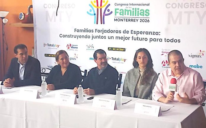 Monterrey será punto de encuentro para el fortalecimiento familiar con congreso internacional