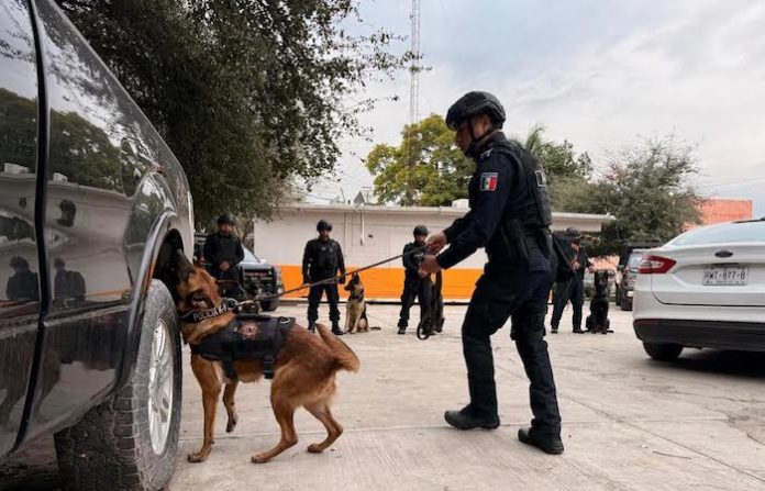 Refuerza Guadalupe unidad K9 con entrenamiento especializado para el Mundial 2026