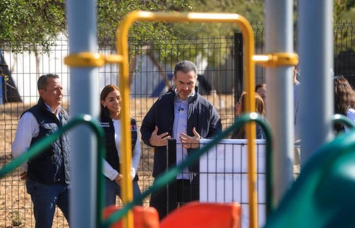 Rehabilitan parque en Puerta de Hierro con inversión superior a seis millones