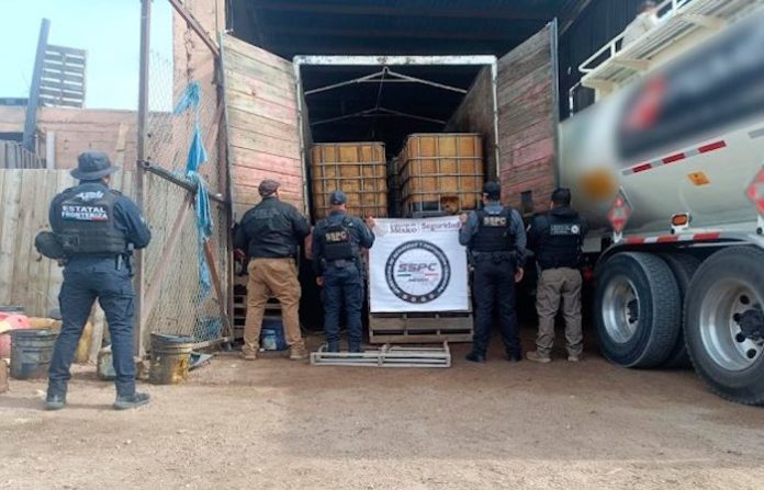 El Gobierno de México incauta más de 10.000 litros de hidrocarburos