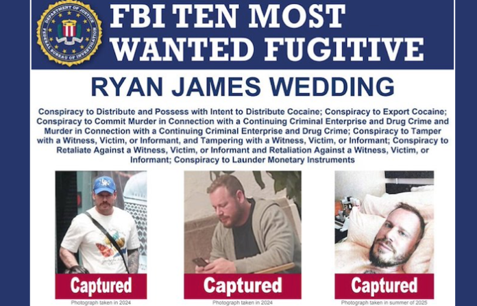 Niegan que Ryan Wedding haya sido detenido por México y EU de manera conjunta