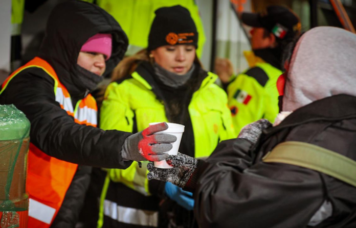 Frente al frío extremo, activan Operativo Carrusel para resguardar a personas vulnerables