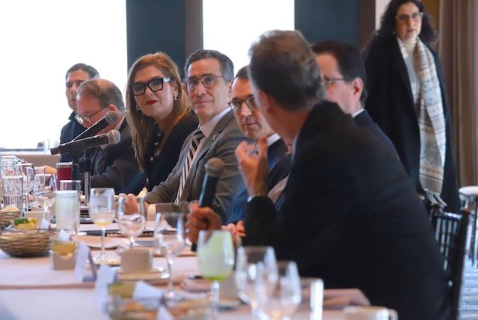 Expone Poder Judicial ante Coparmex resultados medibles y avances en impartición de justicia