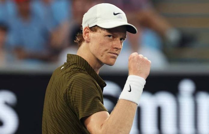 Tras el fuego, Sinner vuelve a ser de hielo hacia CF en Melbourne