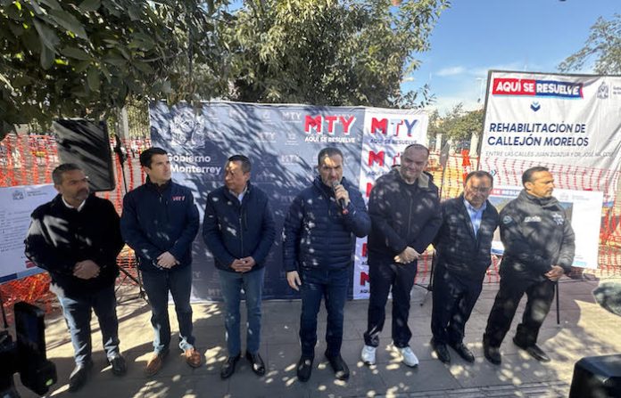 Barrio Antiguo toma forma con rehabilitación integral en el corazón de Monterrey