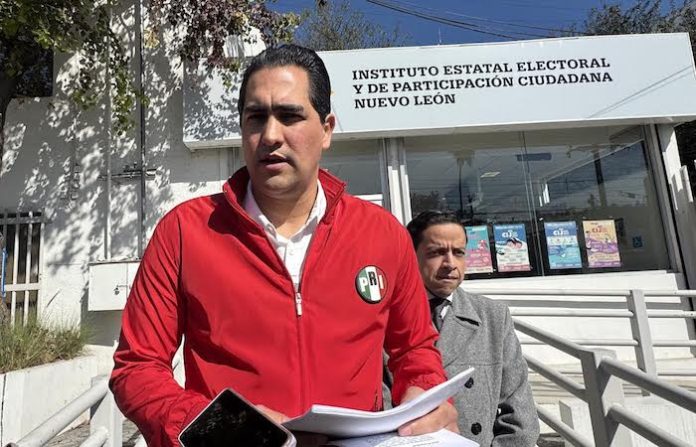 PRI presenta denuncia por presuntos actos anticipados de campaña en Monterrey