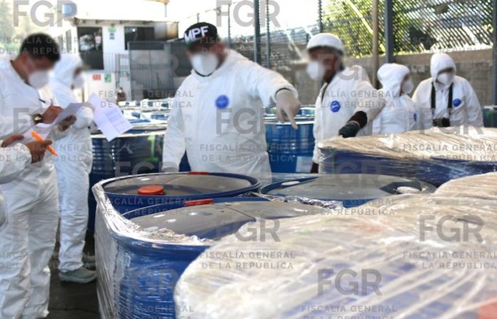 Fiscalía mexicana incauta más de 100 toneladas de drogas en el noroeste del país