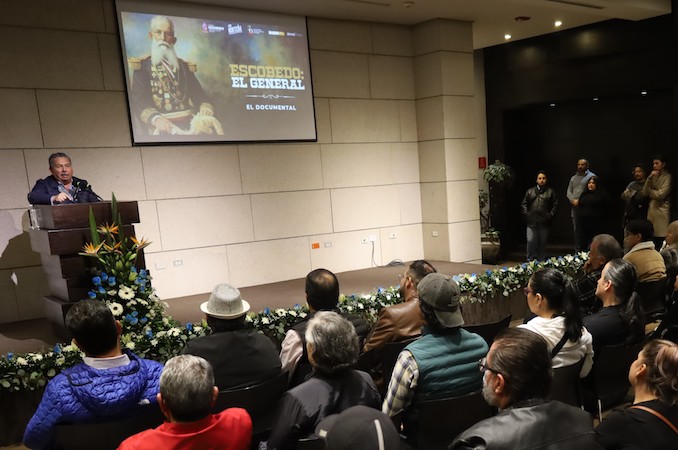 Escobedo lleva al cine la memoria del general Mariano Escobedo en su bicentenario