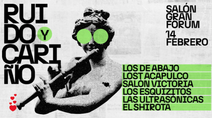 El Shirota encabeza la celebración del rock mexicano en Ruido y Cariño este 14 de febrero en CDMX
